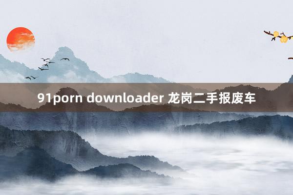 91porn downloader 龙岗二手报废车